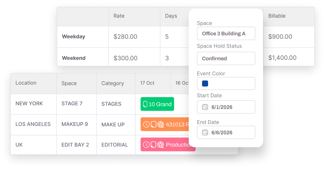 Effortless Space Scheduling